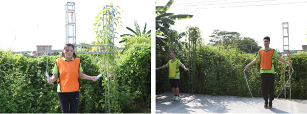 運動與激情碰撞，健康與快樂共享&mdash;廣東博皓第六屆運動會   -傳統跳繩比賽